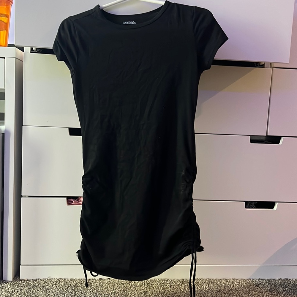 Black Ruched dress